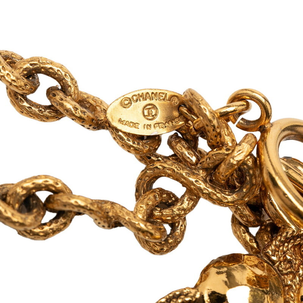 CHANEL Vintage Gold Pearl Necklace - Picture 5 of 6